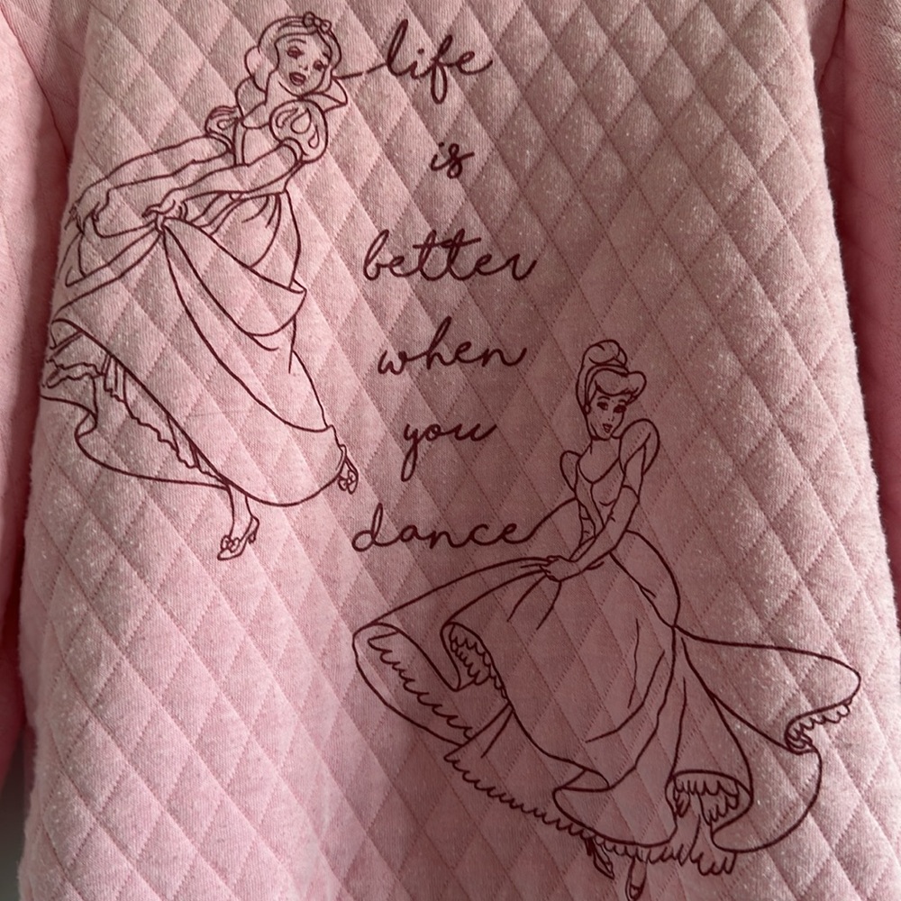 Disney Princess Brand Toddler Girls Sweatshirt - Size 4T - Picture 2 of 6